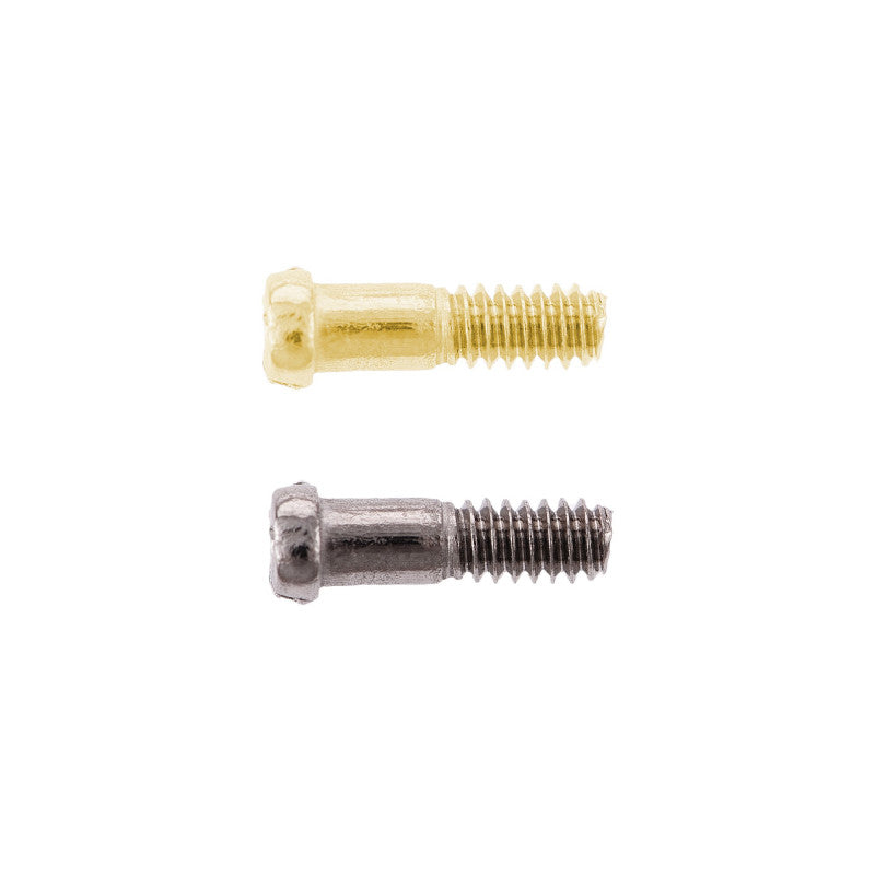 1.35 Mm Diameter - Temple Screws (Thin Frame) - Gold