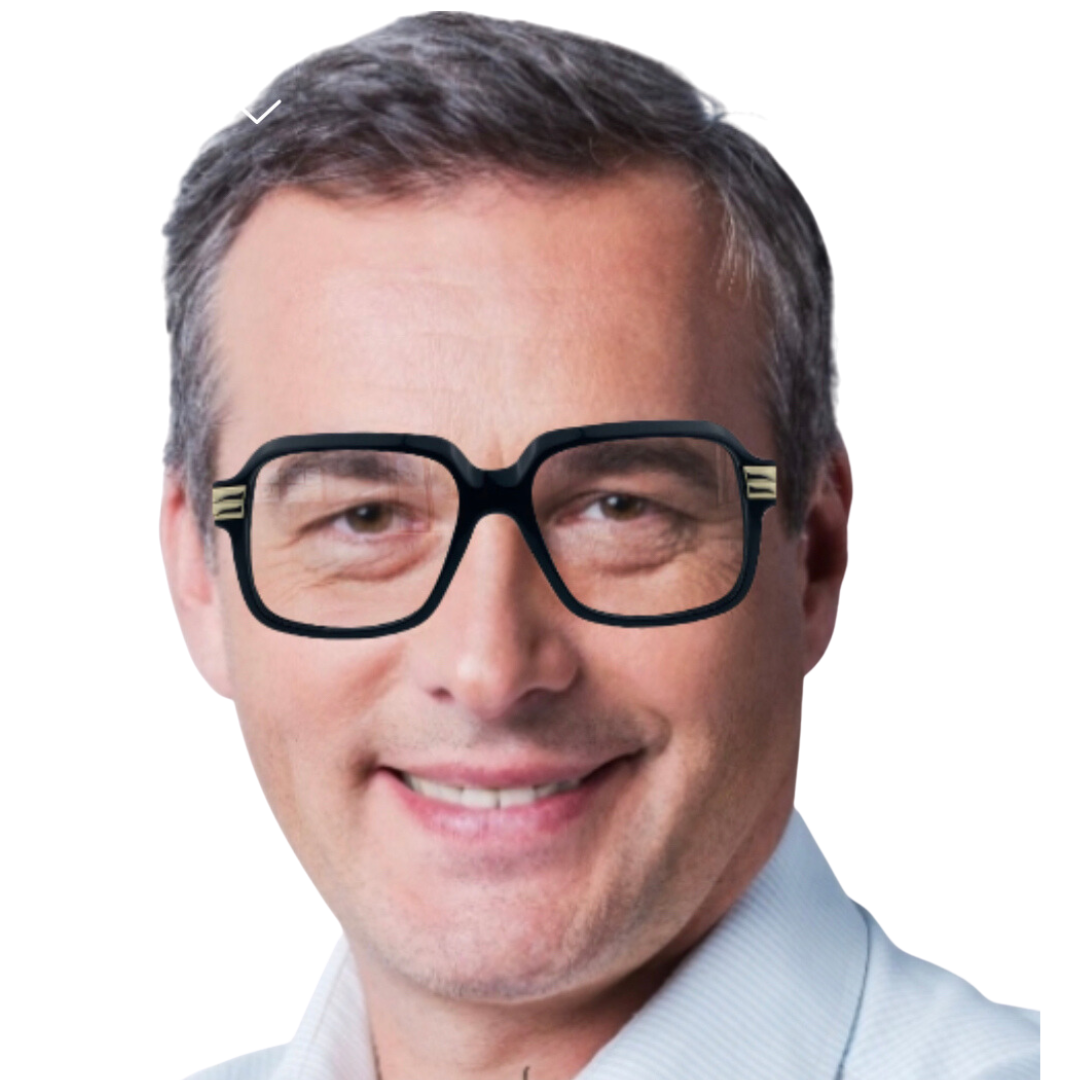 Ephraim In Black Silk Acetate : Unisex/Modified Square Frame Fits Medium To Wide Faces
