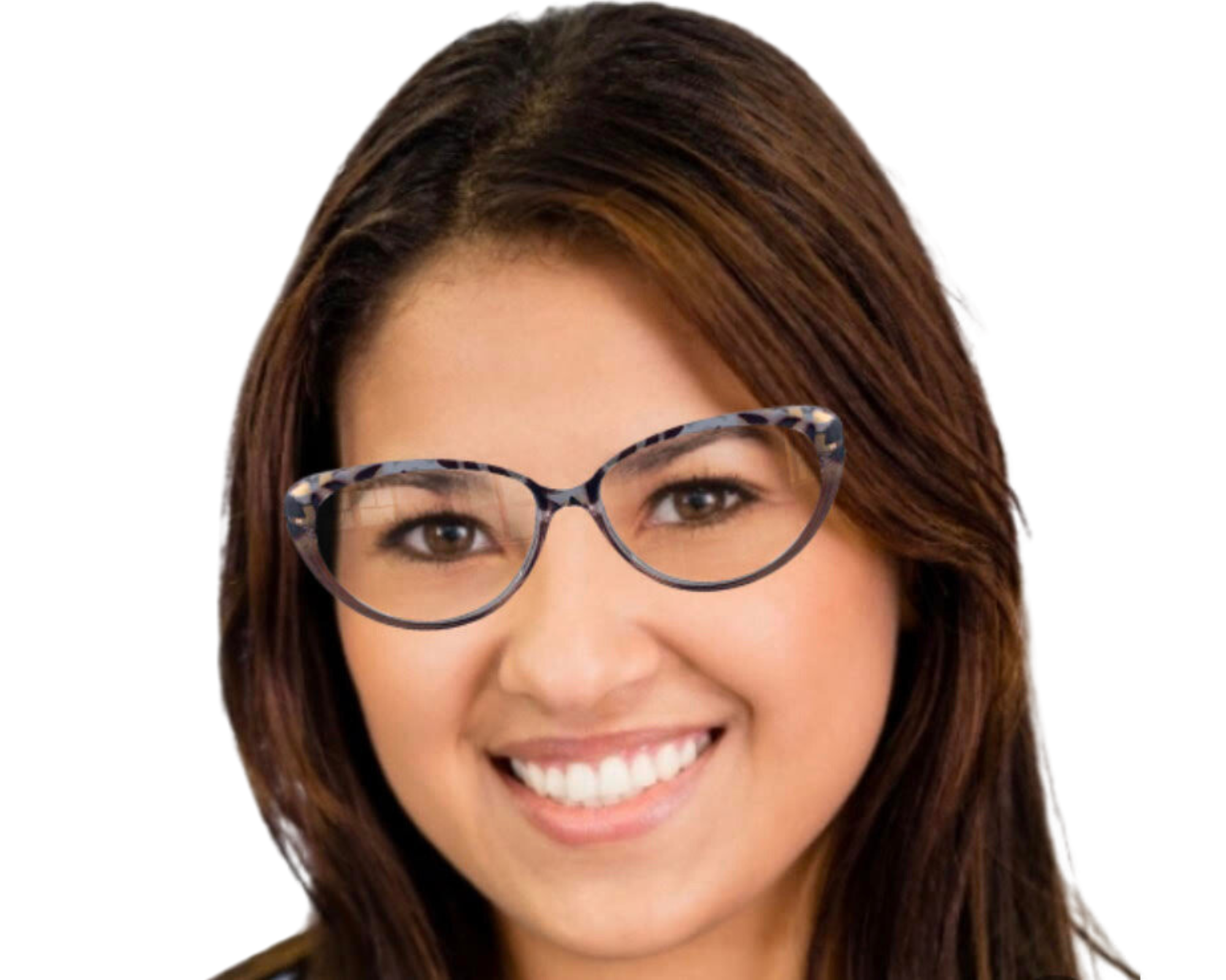 Petina In Oak Striped Tortoise:  Women's Cateye Fits Medium Size Faces (jill)