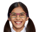 Bethany In rainbow candy acetate: kid's Eyewear For Ages 8-12
