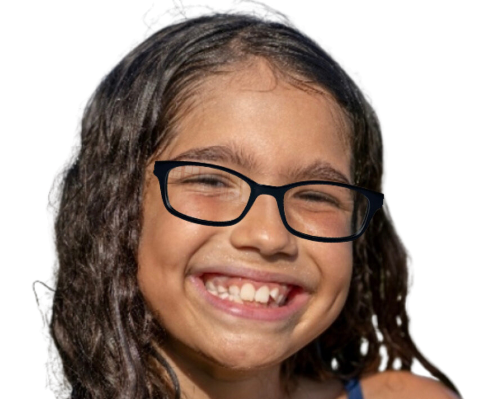 Pascal In Midnight Acetate With Pink Temples: Kid's Eyewear Fits Age 8-12