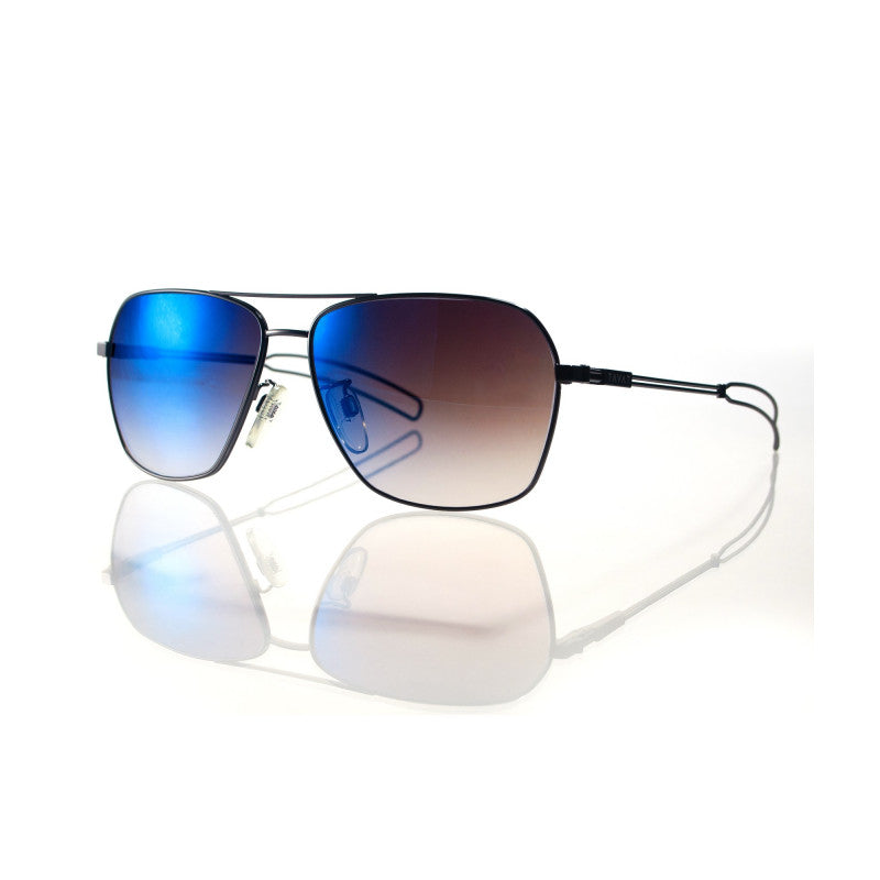 Gradient Light Blue Mirror Polycarbonate Lenses