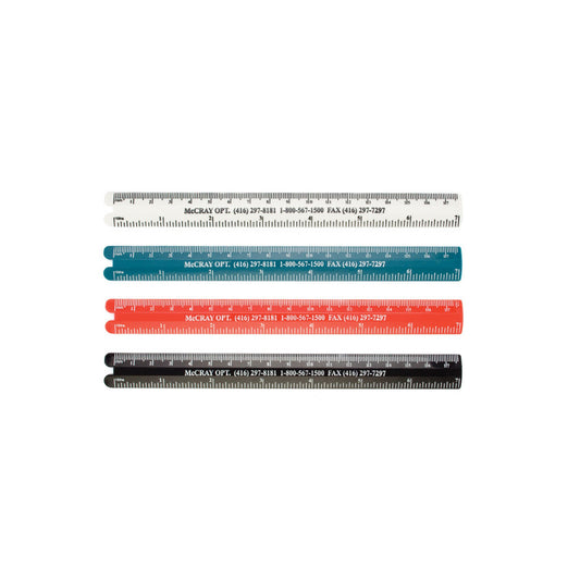 Plastic PD 7" Ruler