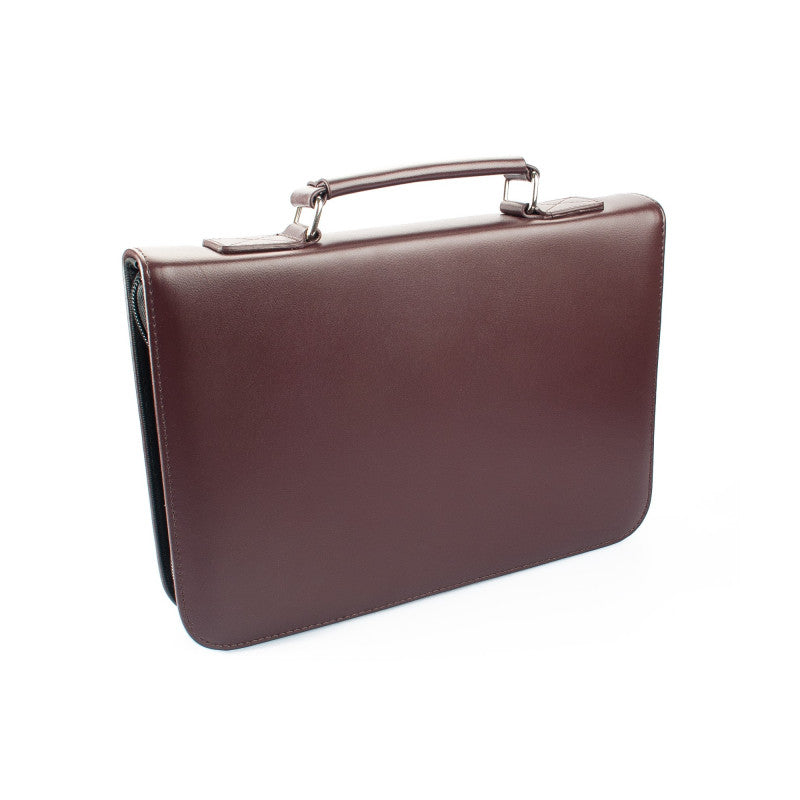 Leather Brown Tool Case With Handle