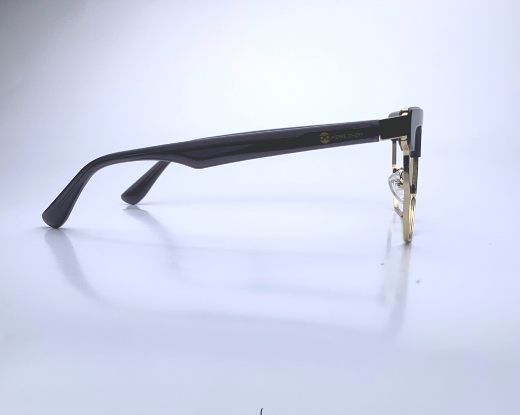 Carlton In Black Obsidian Acetate: Unisex/Modified Oval Frame Fits Medium To Wide Faces