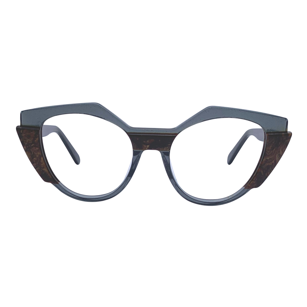 Shannon In Butterfly Tortoise: Women's Modified Oval Fits Medium To Wide Faces (jill)