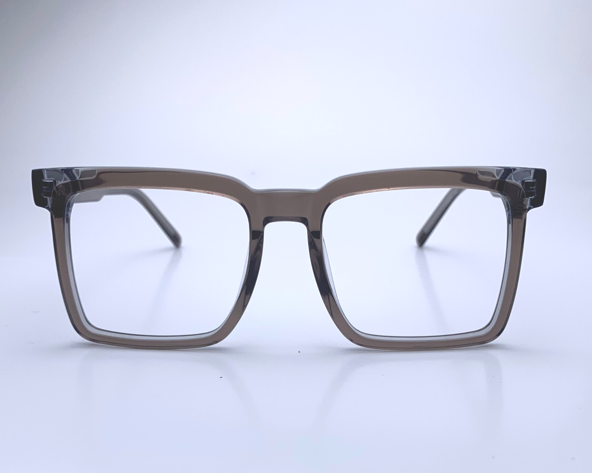 Jonah In Obsidian Mahogany: Unisex/Modified Square Fits Medium To Wide Faces (jill)