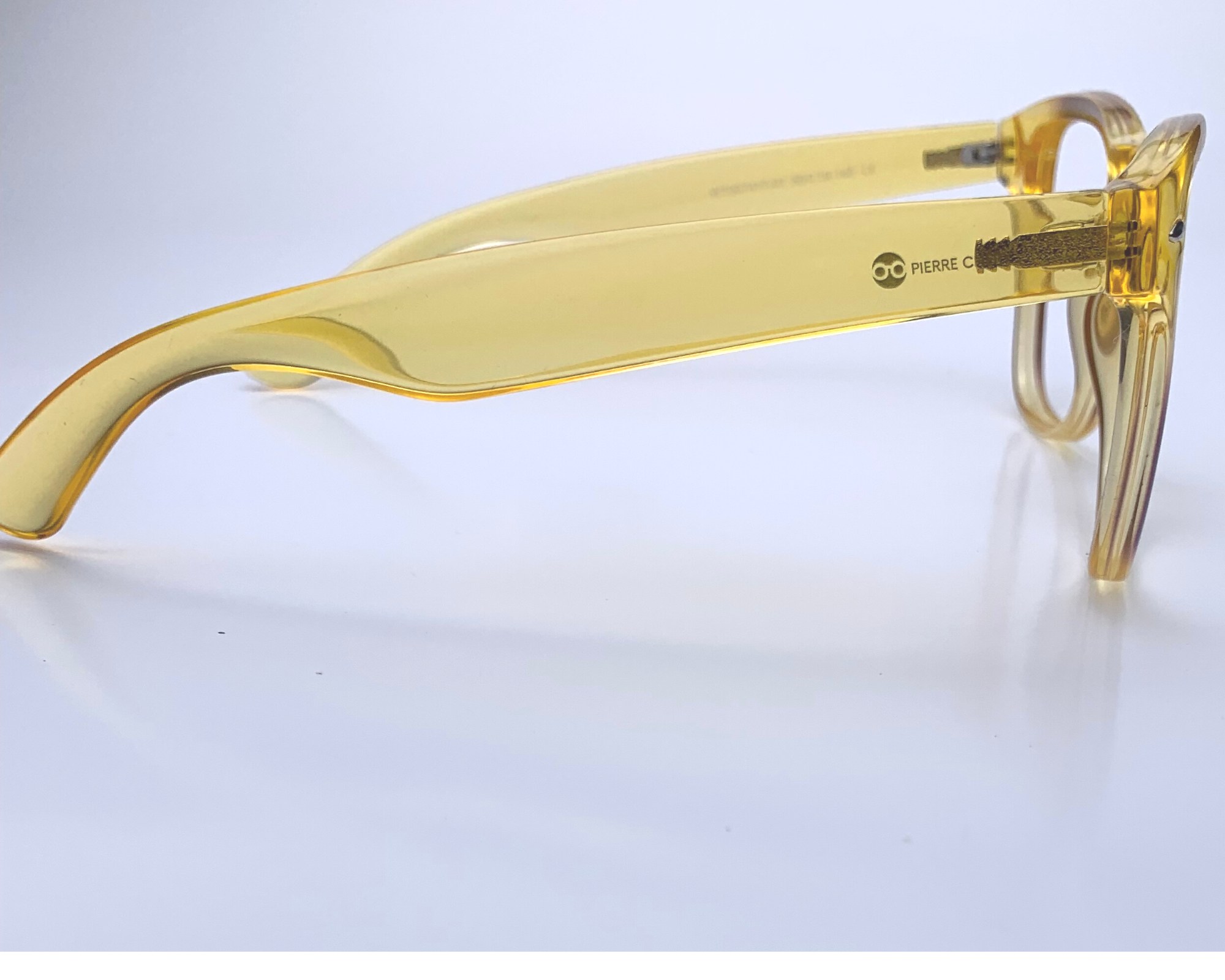 Jacmel In Burnt Banana: Unisex/Modified Square Frame Fits Medium To Wide Faces