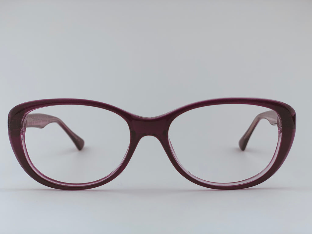 Abilene in Purple Waterfall Tortoise: Women's Cat Eye fits medium to large faces