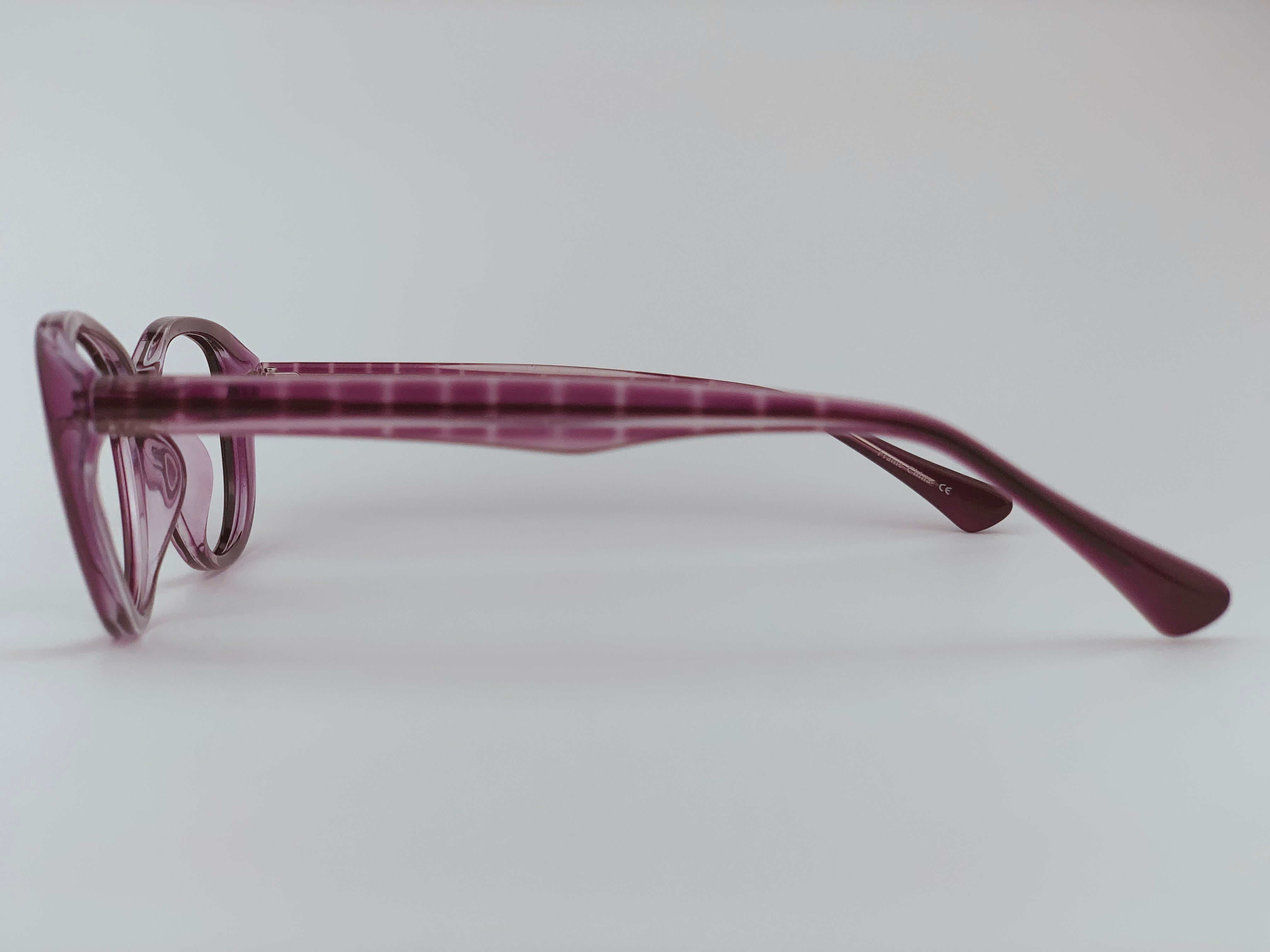 Abilene in Purple Waterfall Tortoise: Women's Cat Eye fits medium to large faces