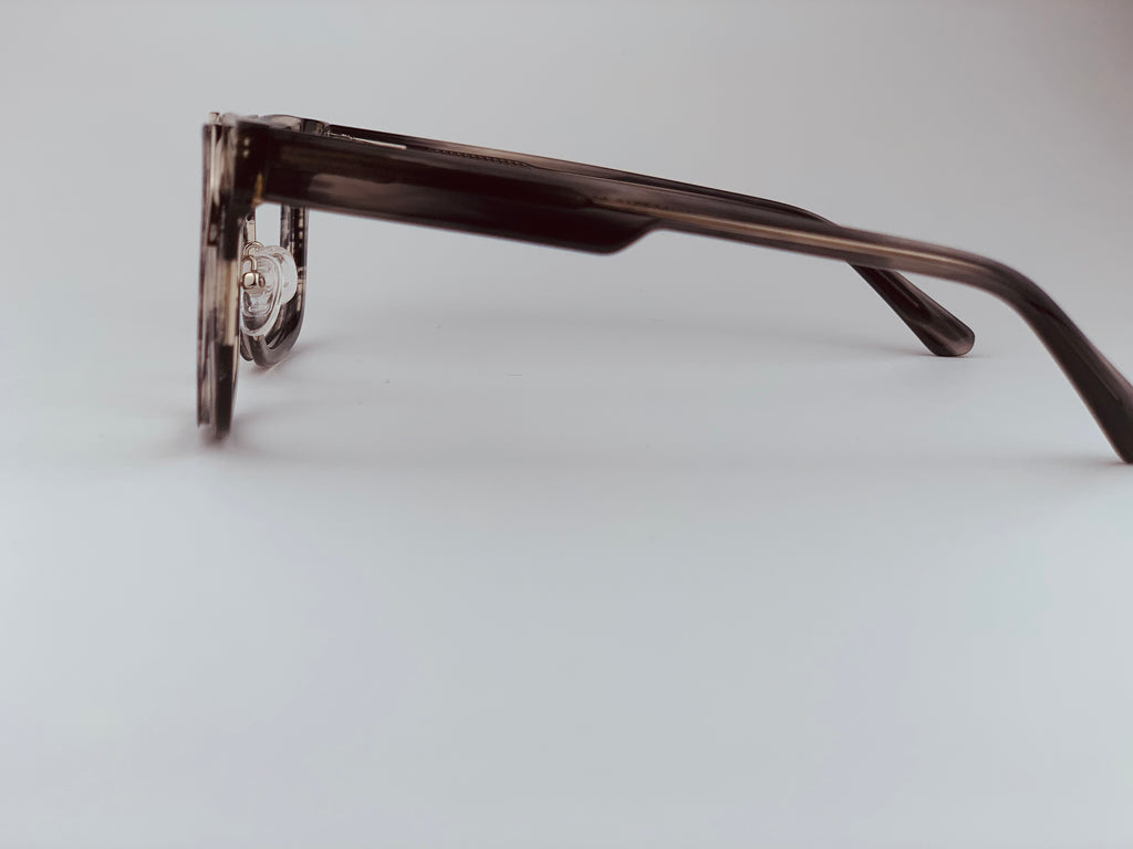 Abel In Stone Mountain Tortoise: Unisex Square Fits Medium To Wide Faces