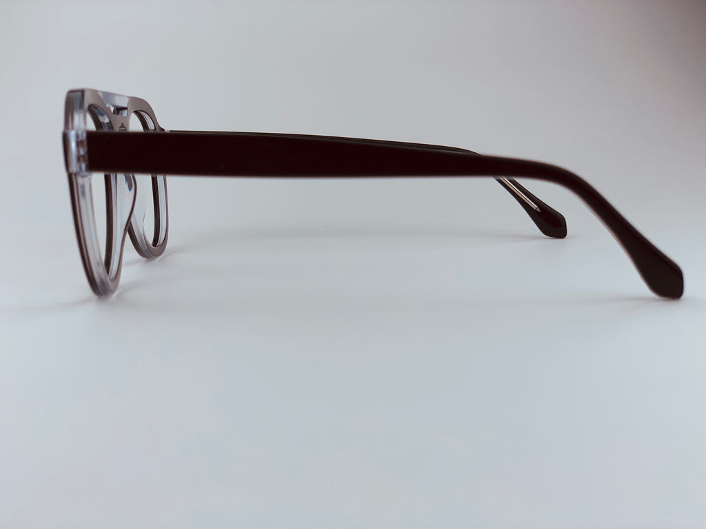 Harold In Black Tie Acetate:  Unisex Frame Fits Medium To Wide Faces