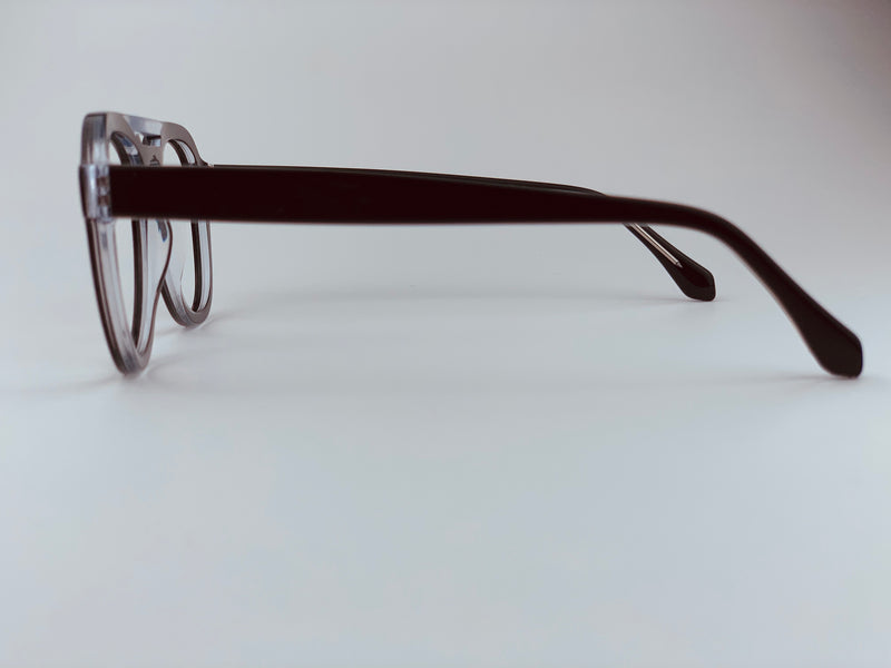 Harold In Black Tie Acetate:  Unisex Frame Fits Medium To Wide Faces