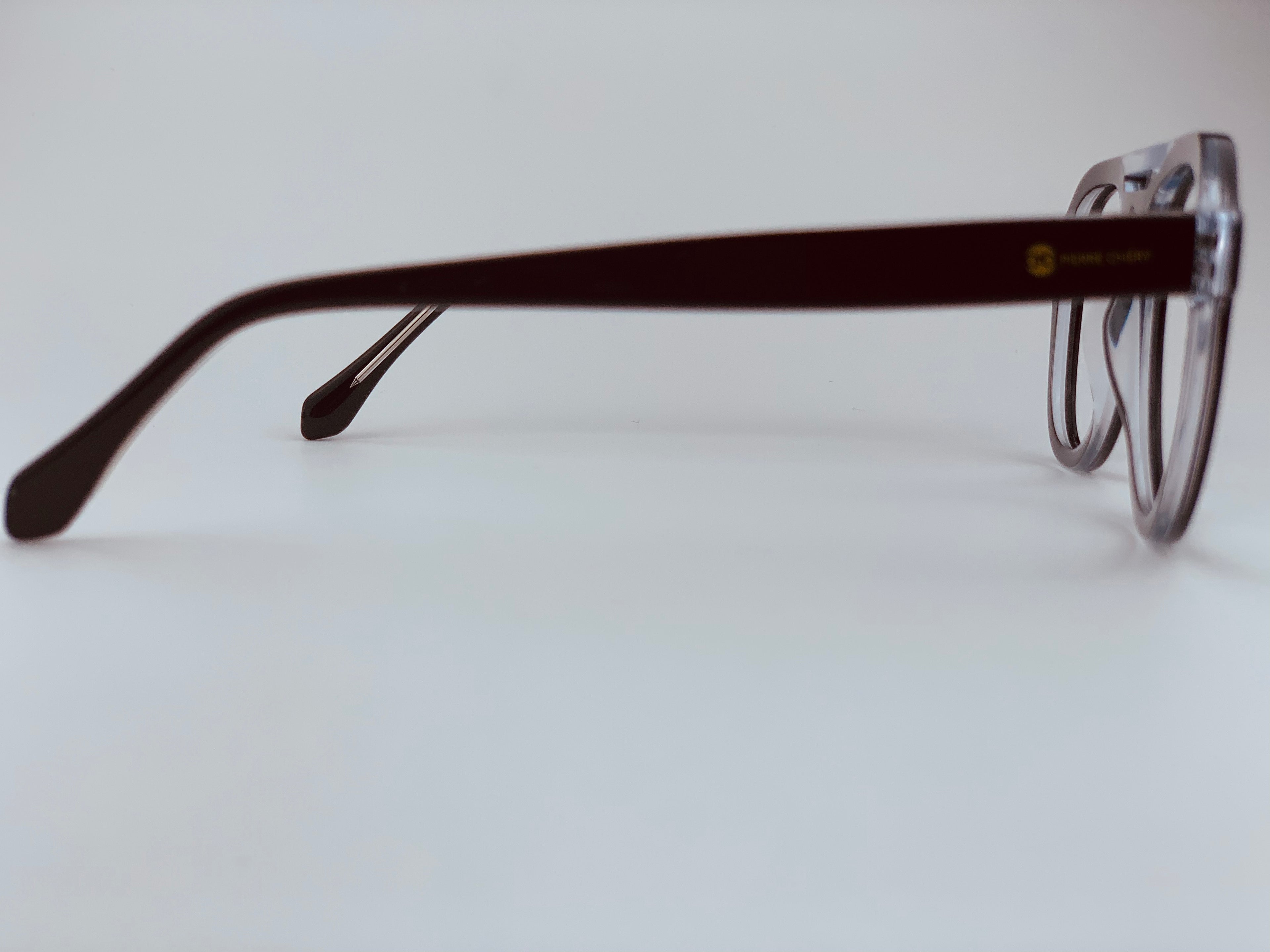 Harold In Black Tie Acetate:  Unisex Frame Fits Medium To Wide Faces