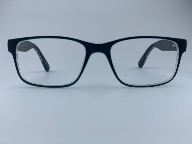 Micah In Midnight Black With Patterned Temples:Unisex Frame Fits Medium To wide Faces (jill)