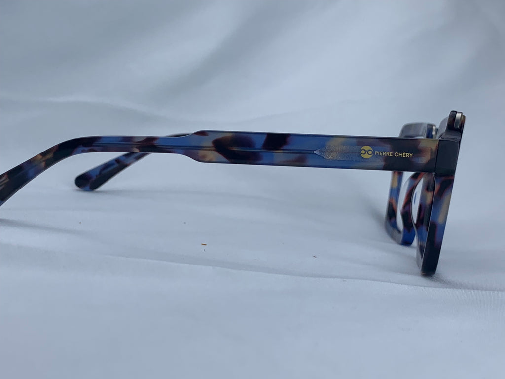Gideon In Gray Sky Marble: Unisex Modified Square Fits Medium To Wide Faces