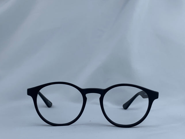 Felix In Black Matte Acetate: Unisex  Oval Fits Medium Size Faces 47-20-140