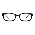 Pascal In Midnight Acetate With Baby Blue Temples: Kid's Eyewear Fits Age 8-12