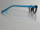 Pascal In Midnight Acetate With Baby Blue Temples: Kid's Eyewear Fits Age 8-12