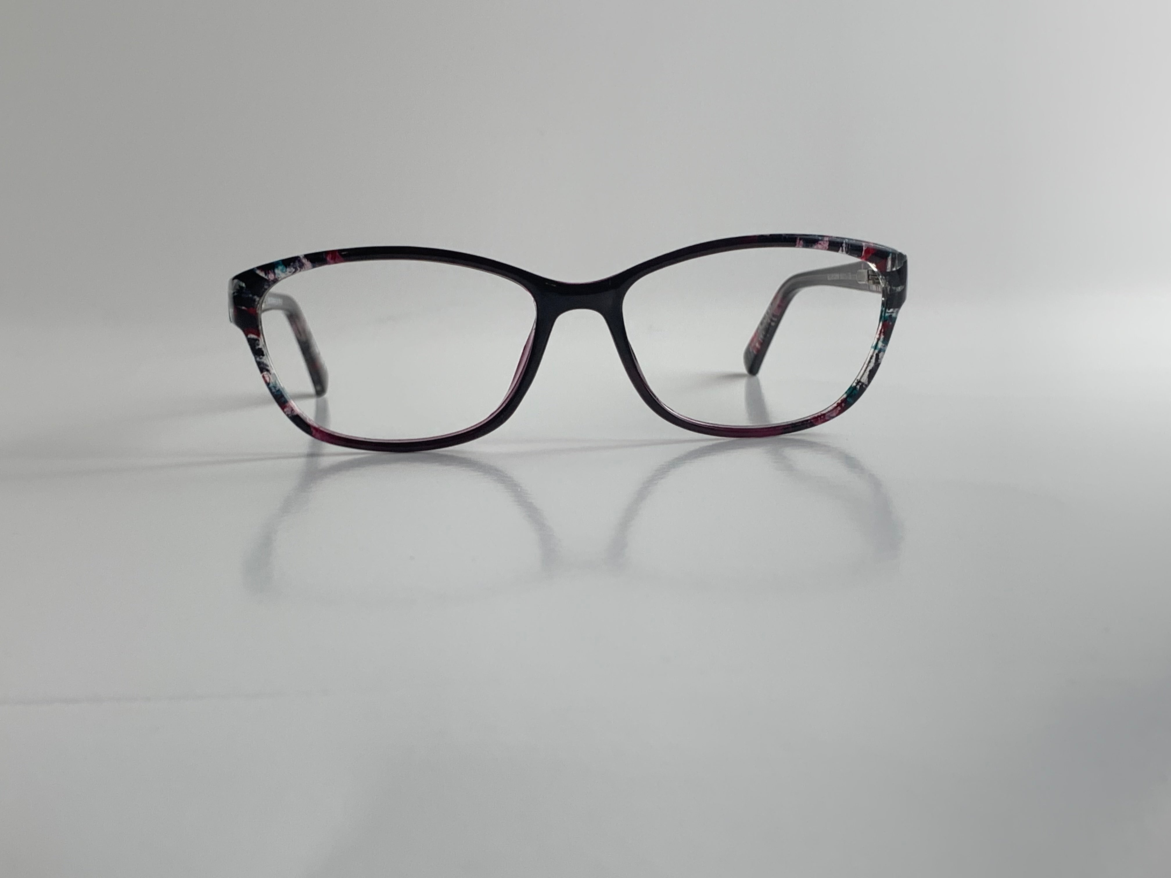 Delilah In Speckled Paint Acetate:  Cat Eye Fits Medium Size Faces
