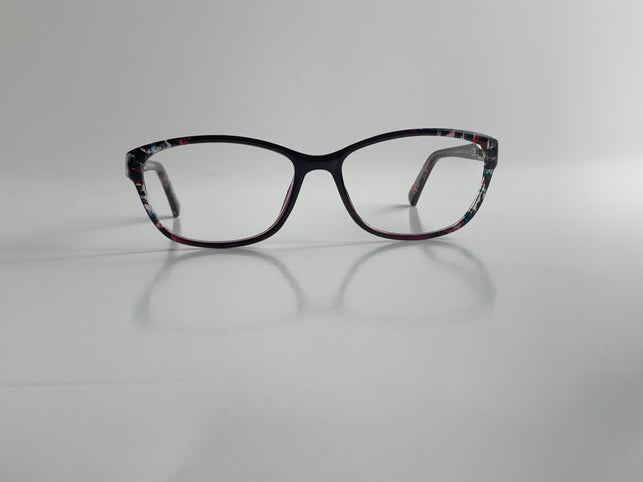 Delilah In Speckled Paint Acetate:  Cat Eye Fits Medium Size Faces
