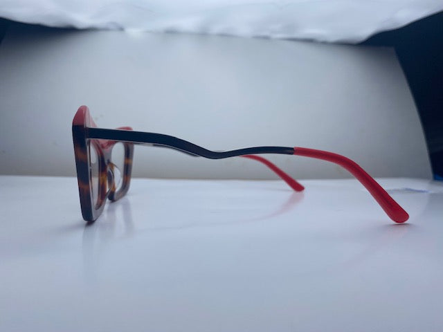 Kayla In Burgundy Tortoise: Women's Cat Eye Fits Medium To Wide Faces (jill)