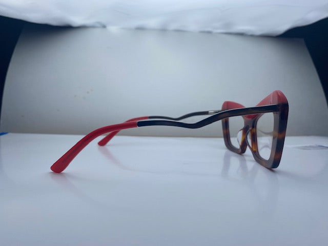 Kayla In Burgundy Tortoise: Women's Cat Eye Fits Medium To Wide Faces (jill)