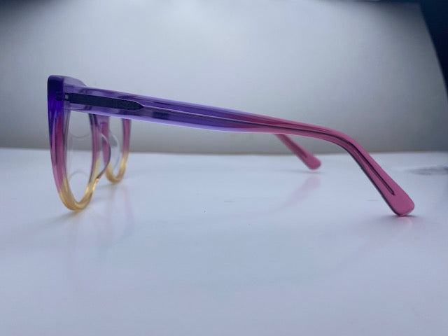 Lilian In Lilac Amethyst: Women's Cat Eye Fits Medium To Wide Faces (jill)