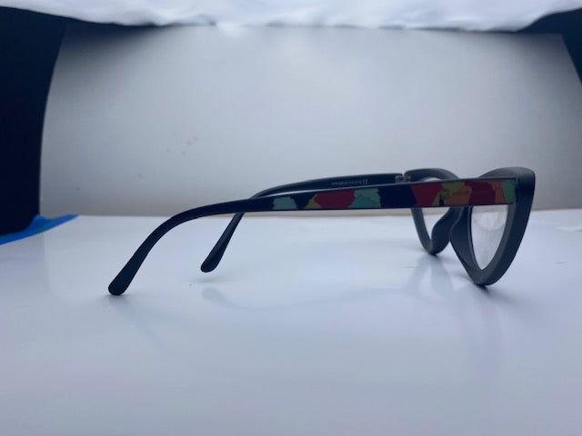 Daline In Rainbow Paint Acetate: Women's Cat Eye/Fits Medium To Wide Faces