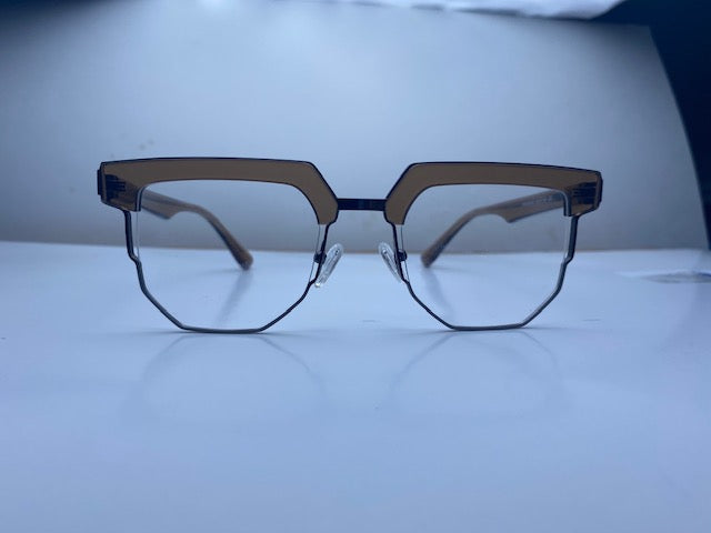 Carlton In Root Beer Brown: Unisex/Modified Oval Frame Fits Medium To Wide Faces