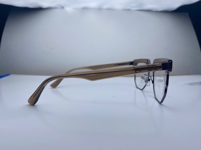 Carlton In Root Beer Brown: Unisex/Modified Oval Frame Fits Medium To Wide Faces