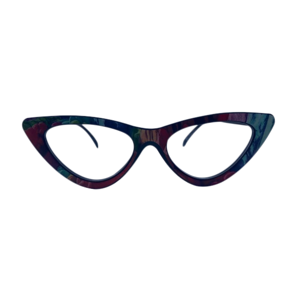 Daline In Rainbow Paint Acetate: Women's Cat Eye/Fits Medium To Wide Faces
