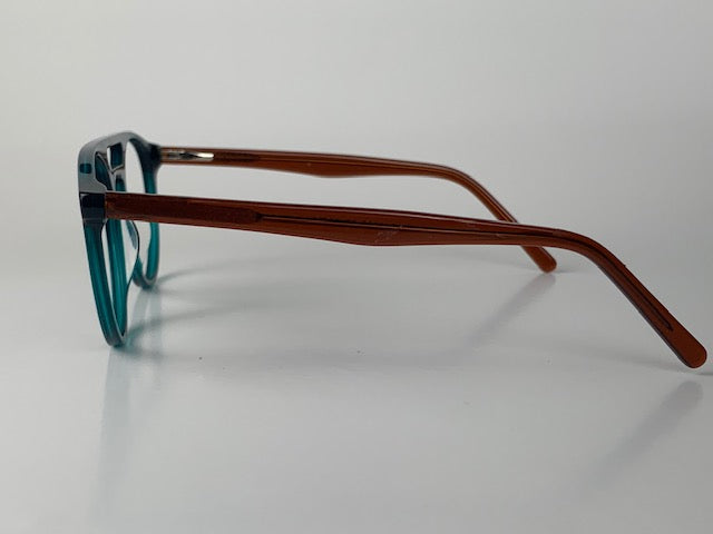 Silas In Forest Green  :  Unisex/Modified Oval Fits Medium Size Faces