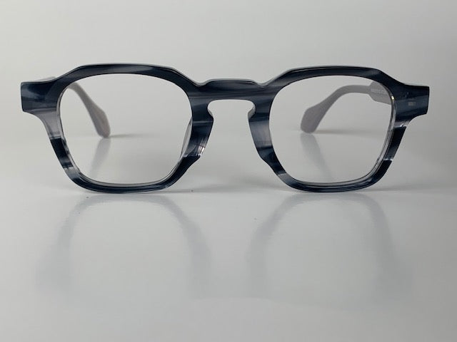Casius In Gray Marble : Unisex Square Fits Medium To Wide Faces
