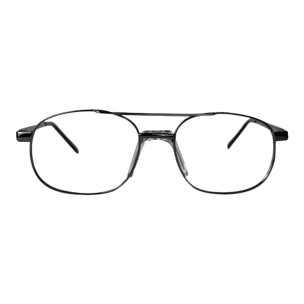 Ethan In Gunmetal: Unisex Modified Frame Fits Small To Medium Size Faces