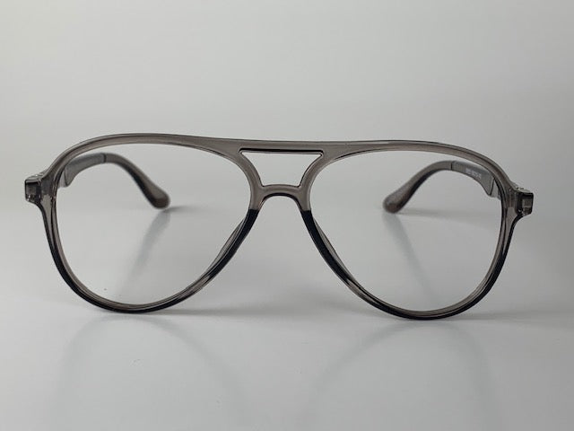 Halton In Sky Gray : Unisex Aviator Fits Medium To Wide Faces