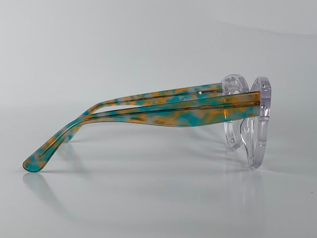 Hannah In Clear Kokoye Acetate: Women's Cat Eye Fits Medium To Wide Faces