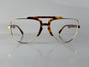 Barnett In Grimel Tortoise: Aviator Frame Fits Wide Faces/Size 56-18-140