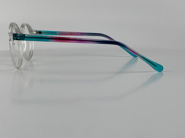 Jessica In Candy Rainbow Acetate; Women's Cat Eye Fits Medium To Wide Faces (jill)