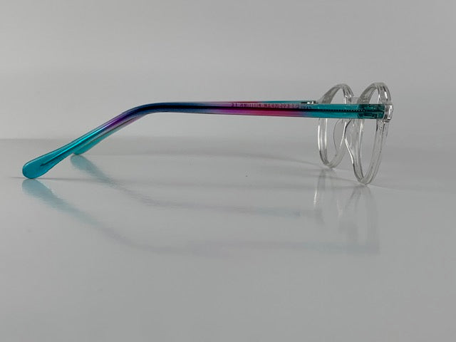 Jessica In Candy Rainbow Acetate; Women's Cat Eye Fits Medium To Wide Faces (jill)