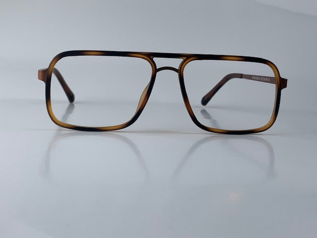 Benjamin In Root Beer Tortoise :  Unisex Square Fits Medium To Wide Faces