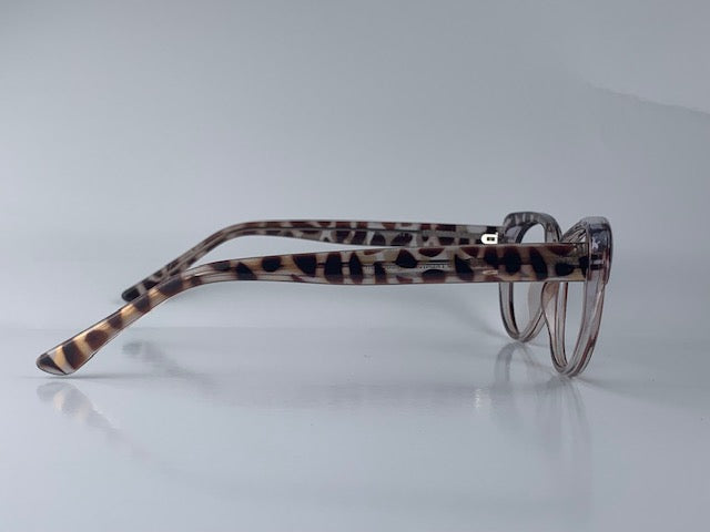 Petina In Oak Striped Tortoise:  Women's Cateye Fits Medium Size Faces (jill)