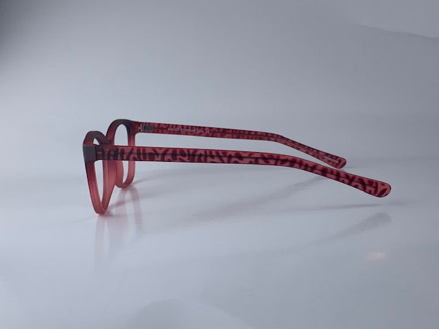 Sheri In Pomegranate Red Acetate :  Women's Modified Oval Fits Medium Size Faces (jill)