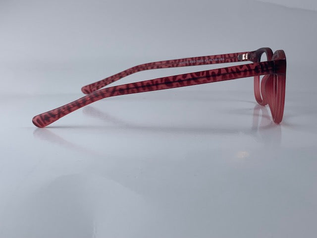 Sheri In Pomegranate Red Acetate :  Women's Modified Oval Fits Medium Size Faces (jill)