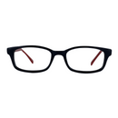 Pascal In Midnight Acetate With Ruby Temples: Kid's Eyewear Fits Age 8-12