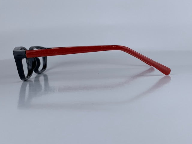 Pascal In Midnight Acetate With Ruby Temples: Kid's Eyewear Fits Age 8-12