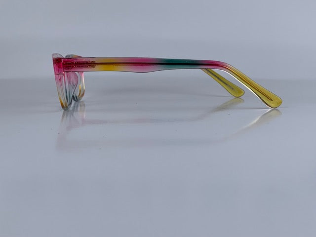 Bethany In rainbow candy acetate: kid's Eyewear For Ages 8-12