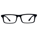 Bailey In Midnight Acetate With White Temples:  Kid's Eyewear For Ages 5-9 Years Old