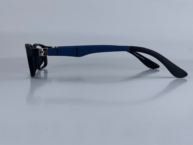 Jean In Midnight Acetate With Blue Temples : Kid's Eyewear For Ages 8-12