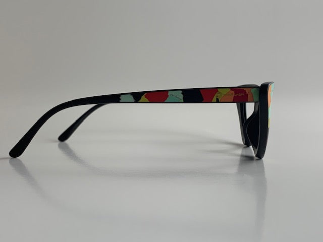 Vania In Splash Paint Acetate:  Frame Fits Medium Size Faces (jill)